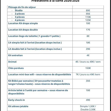 La Mongie Plein Ciel アパート バニエール・ド・ビゴール